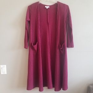 LuLa Roe Sarah Long Duster Cardigan